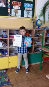III miejsce w Powiatowym Konkursie Ortograficznym