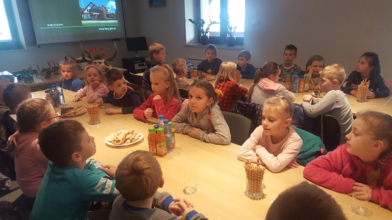 Lekcja przyrody w Nadleśnictwie Rudka