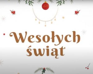 Życzenia Świąteczne i kolędy od naszych uczniów.