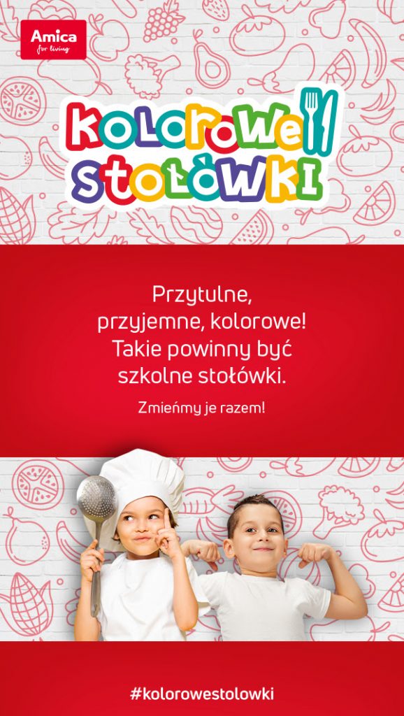 Pomóż odmienić stołówkę w wybranej przez Ciebie szkole!