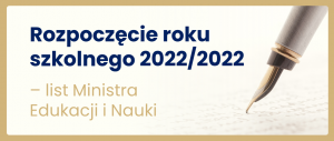List Ministra Edukacji i Nauki z okazji rozpoczęcia nowego roku szkolnego 2022/2023